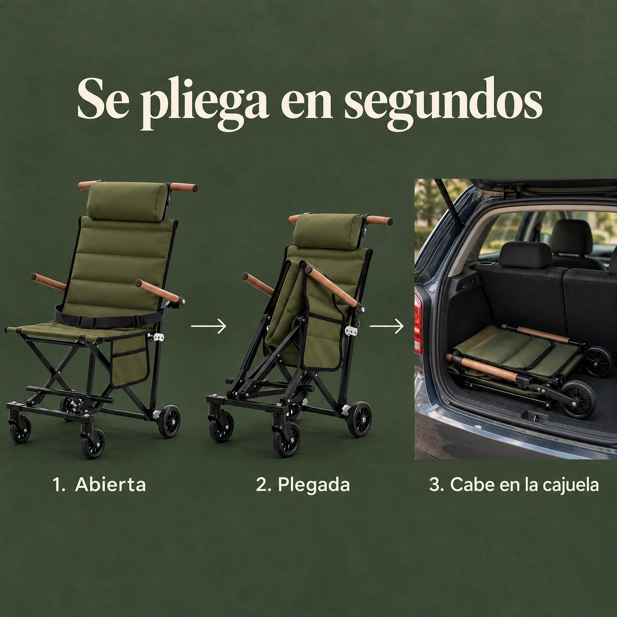 Silla de Paseo Plegable Vereda